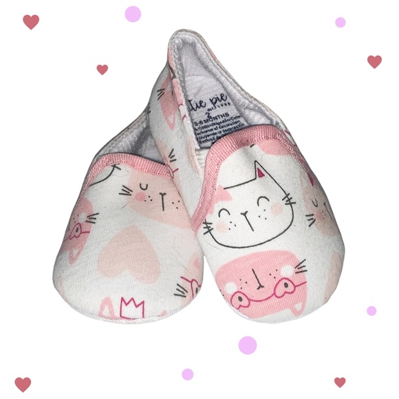 Kitty Infant 3-6mon  Girls non-slip  Slipper - Picture 3 of 6